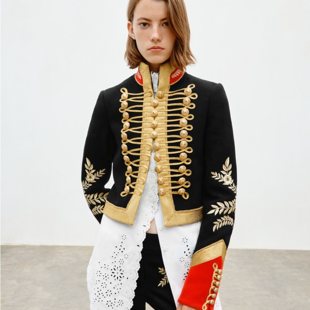 Rabanne H&M Embroidered Wool jacket